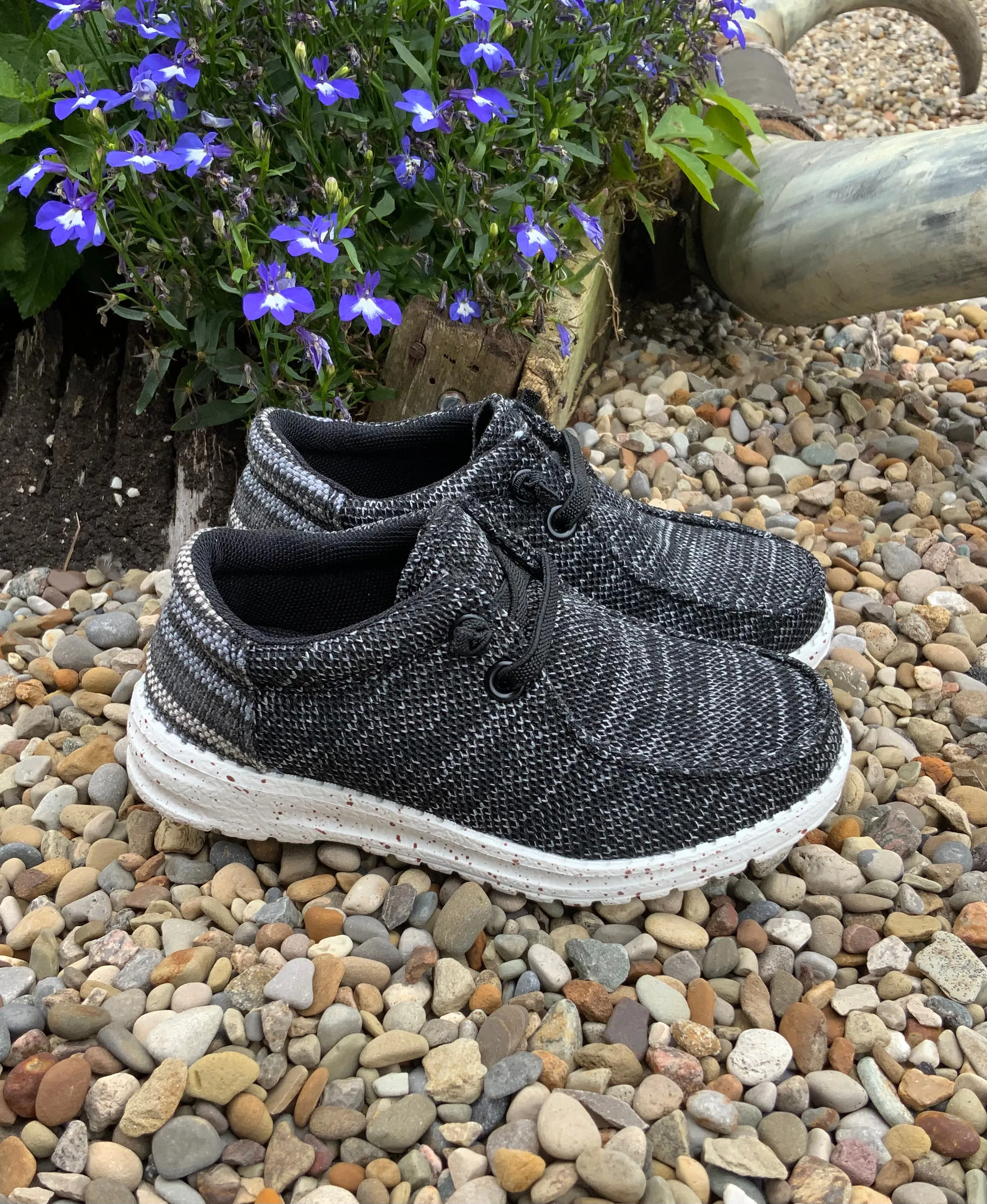 Roper Children/Youth Hang Loose Black Slip On Casual Shoe 1793-3113 Quick Access