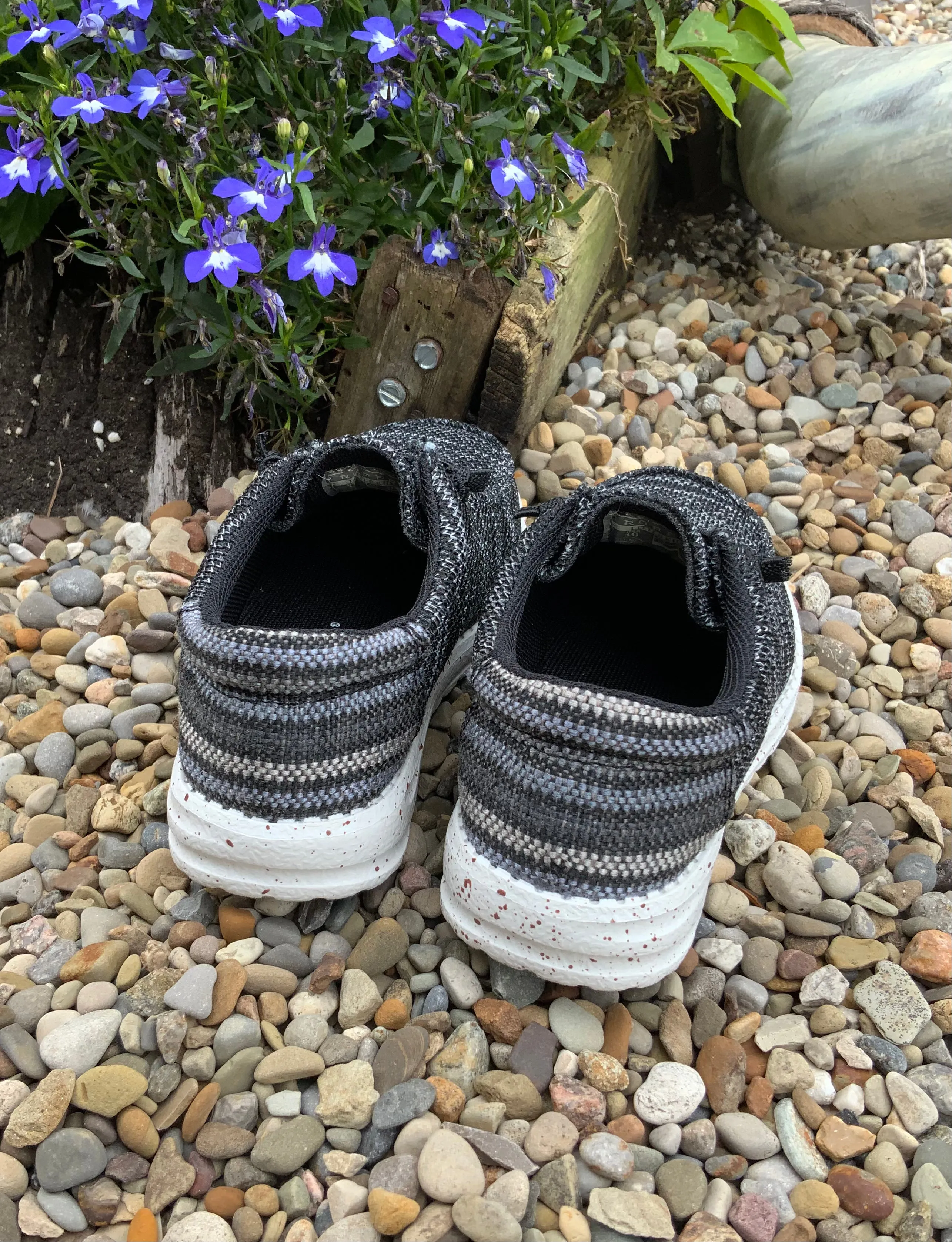 Abrasion-resistant Roper Children/Youth Hang Loose Black Slip On Casual Shoe 1793-3113