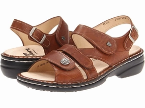 Gomera Soft Classic | Women | Cognac Plisseelight Rain Step construction