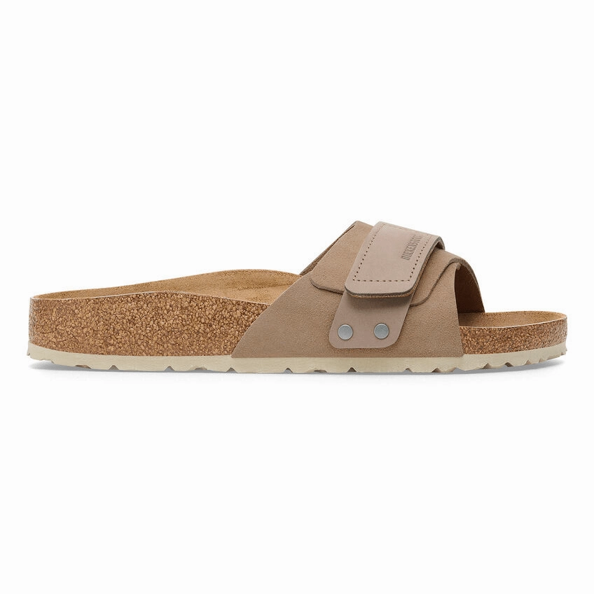 Easy Slip On Active Summer Footwear Oita | Suede | Taupe