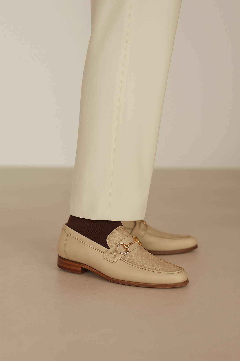 Open-toe Bruno - Cream