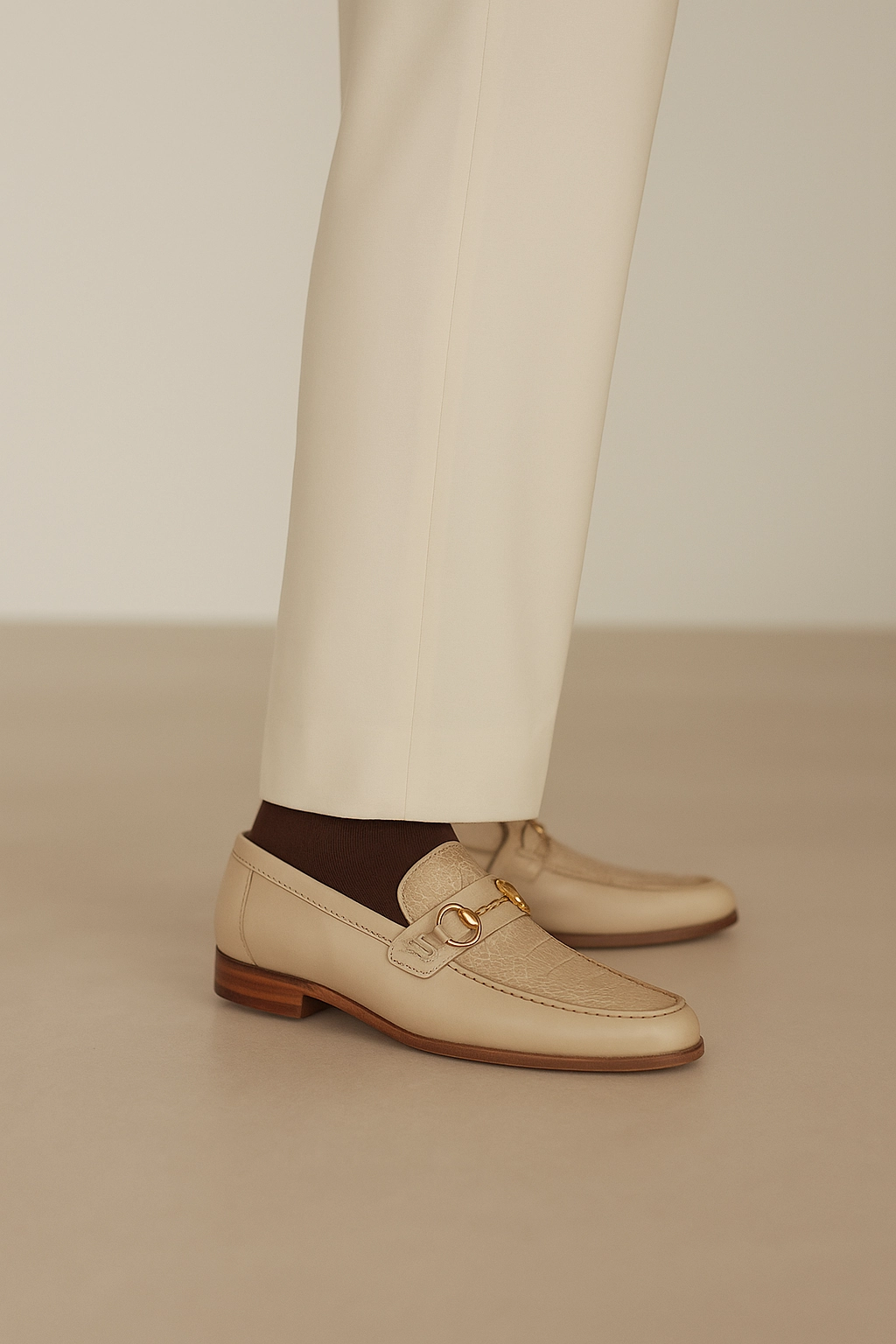 Open-toe Bruno - Cream