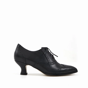 Orchid Heeled Lace Up Vintage Ankle Boot Mind Ease