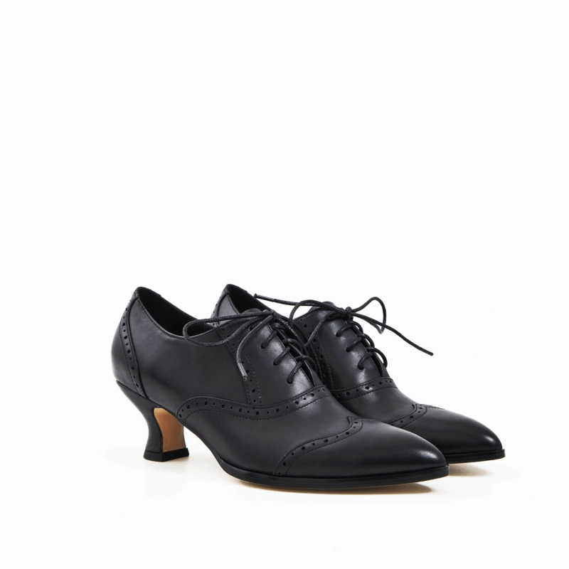 Orchid Heeled Lace Up Vintage Ankle Boot