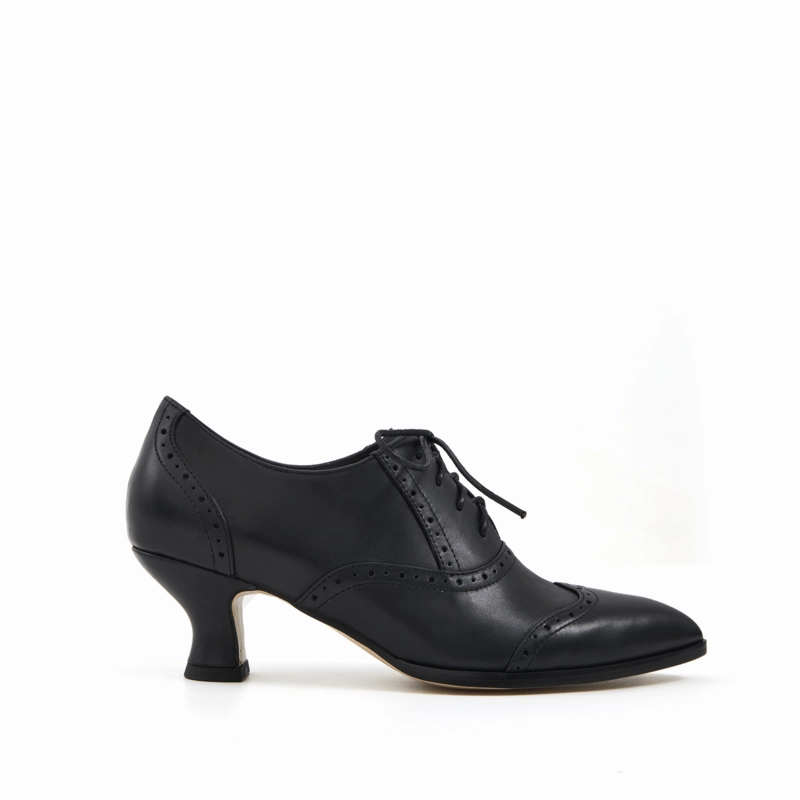 Orchid Heeled Lace Up Vintage Ankle Boot Mind Ease