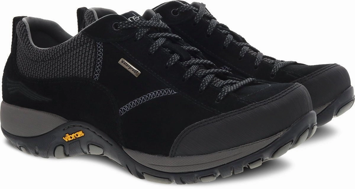 Paisley | Waterproof | Suede | Black/Black Comfort Flex