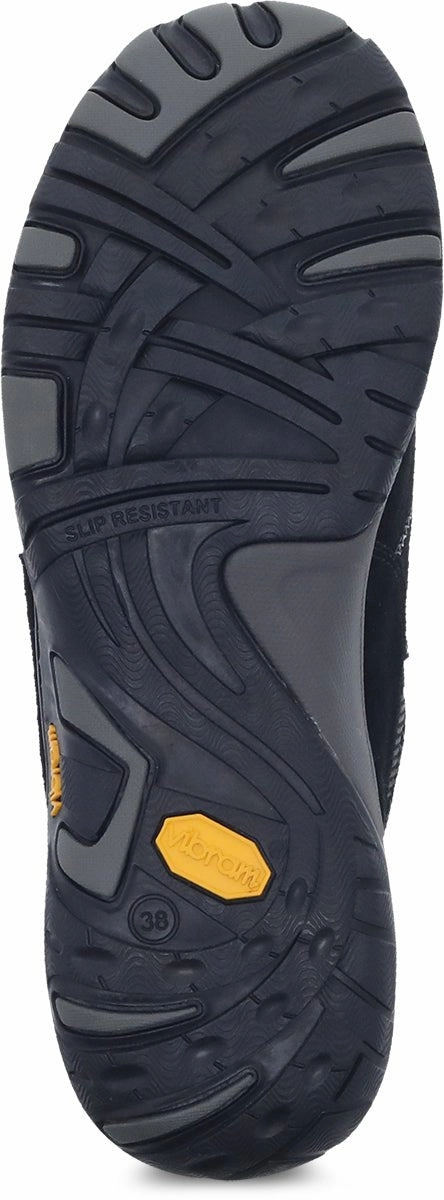 Paisley | Suede | Black/Black - Shoe - Dansko