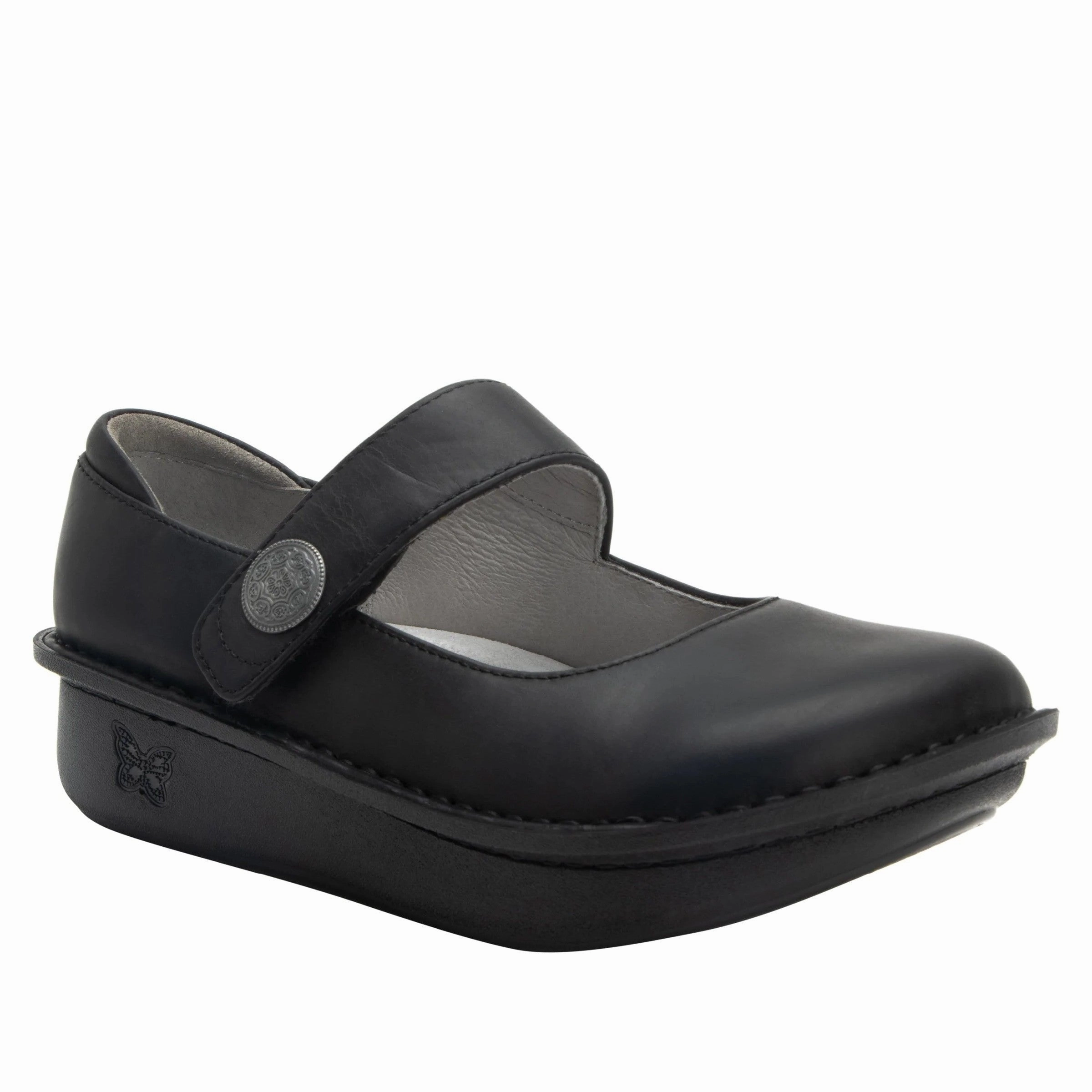 Comfort Outsole Breathable Paloma | Oiled Leather | Black