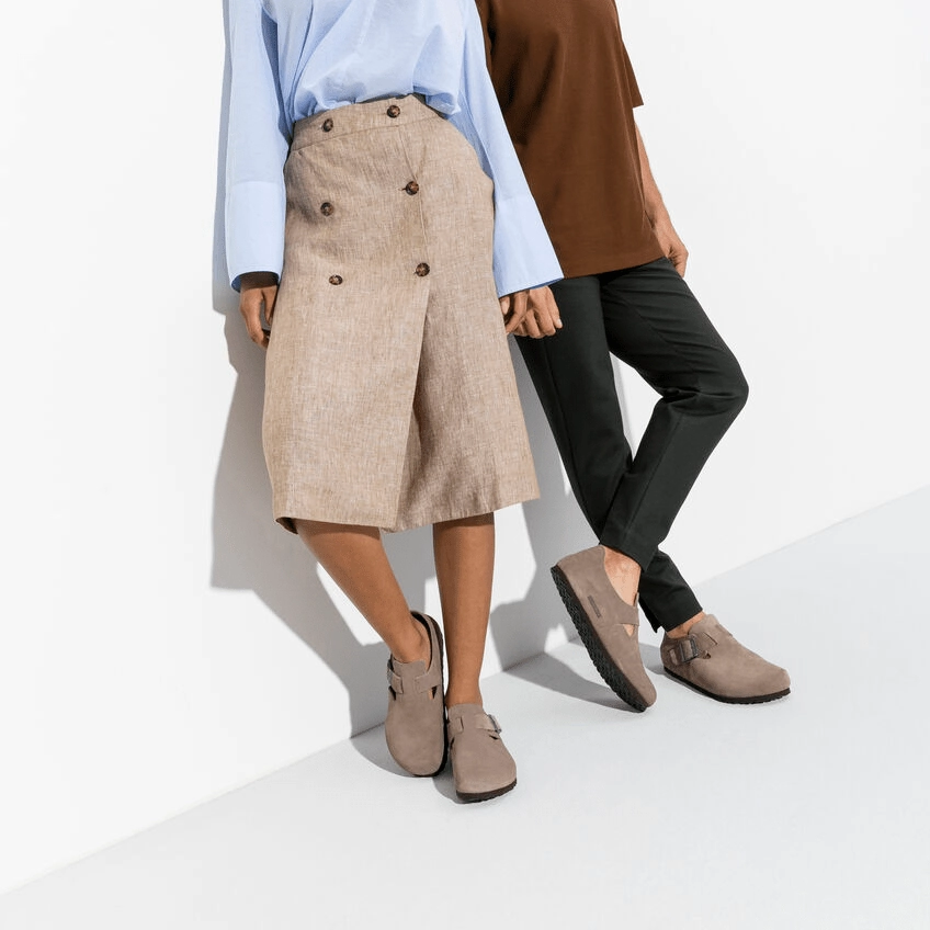 Comfortable Insole Quick Motion London | Suede | Taupe