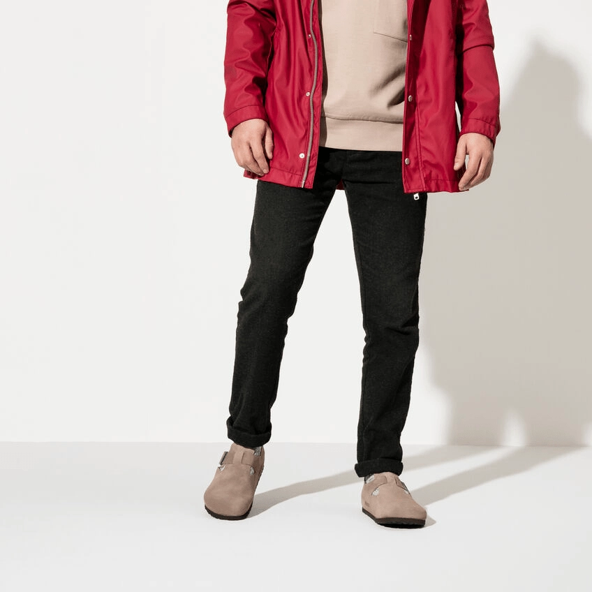 London | Suede | Taupe Bright Gold Silent Walk