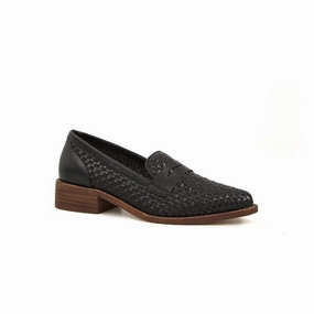 hiking adventure Patricia Woven Loafer Pump in Cow Leather