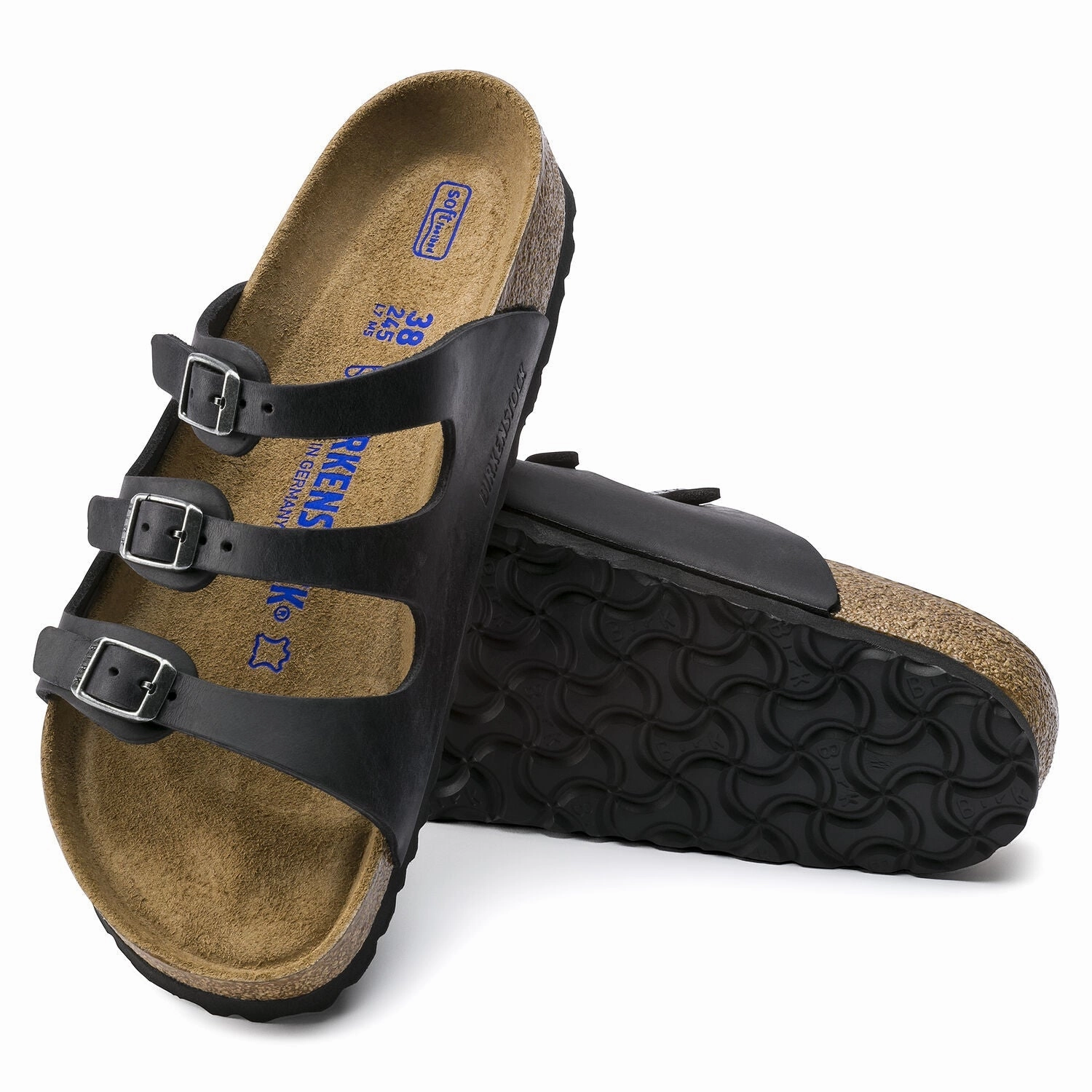 Florida | Soft Footbed | Oiled Leather | Black City Pace