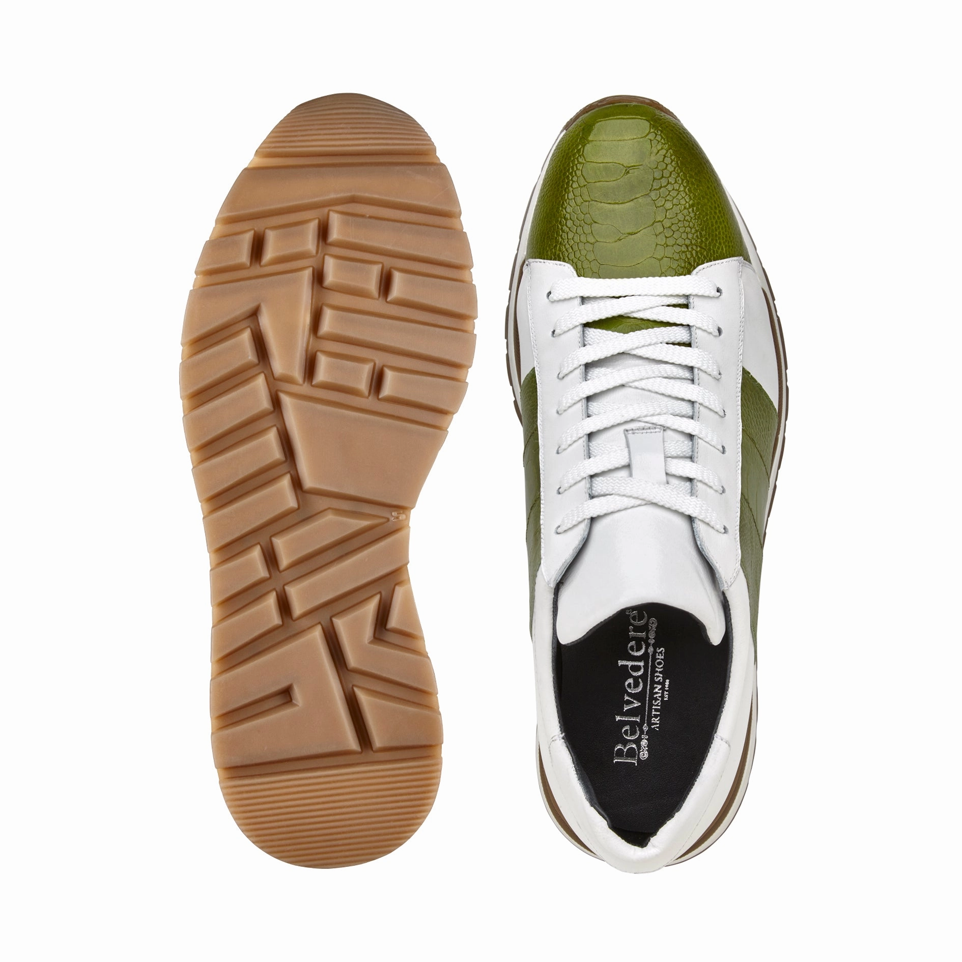 Blake - Lime/White Glam traction Resilient Grip