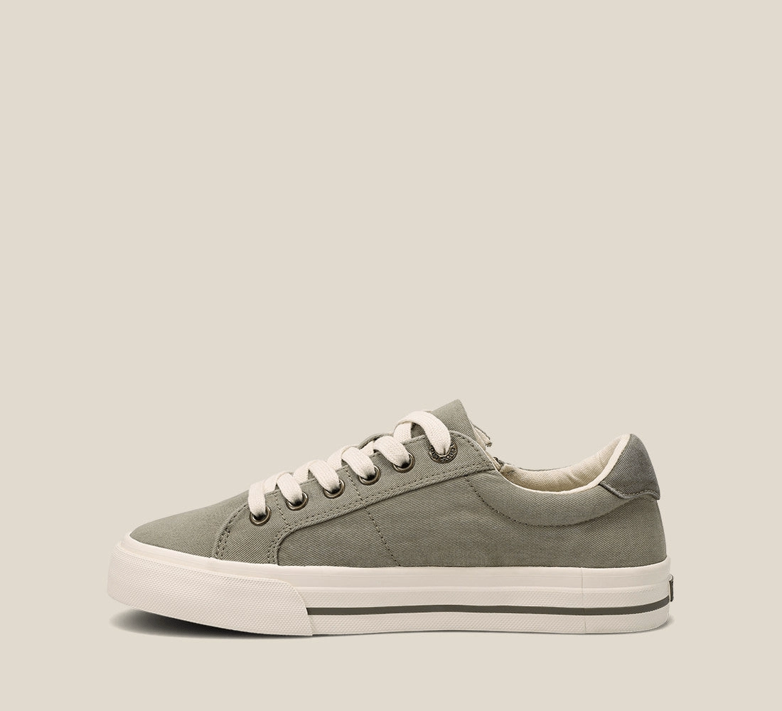 Modern Edge Comfort Bend Z Soul | Wide | Canvas | Sage/Olive Distressed