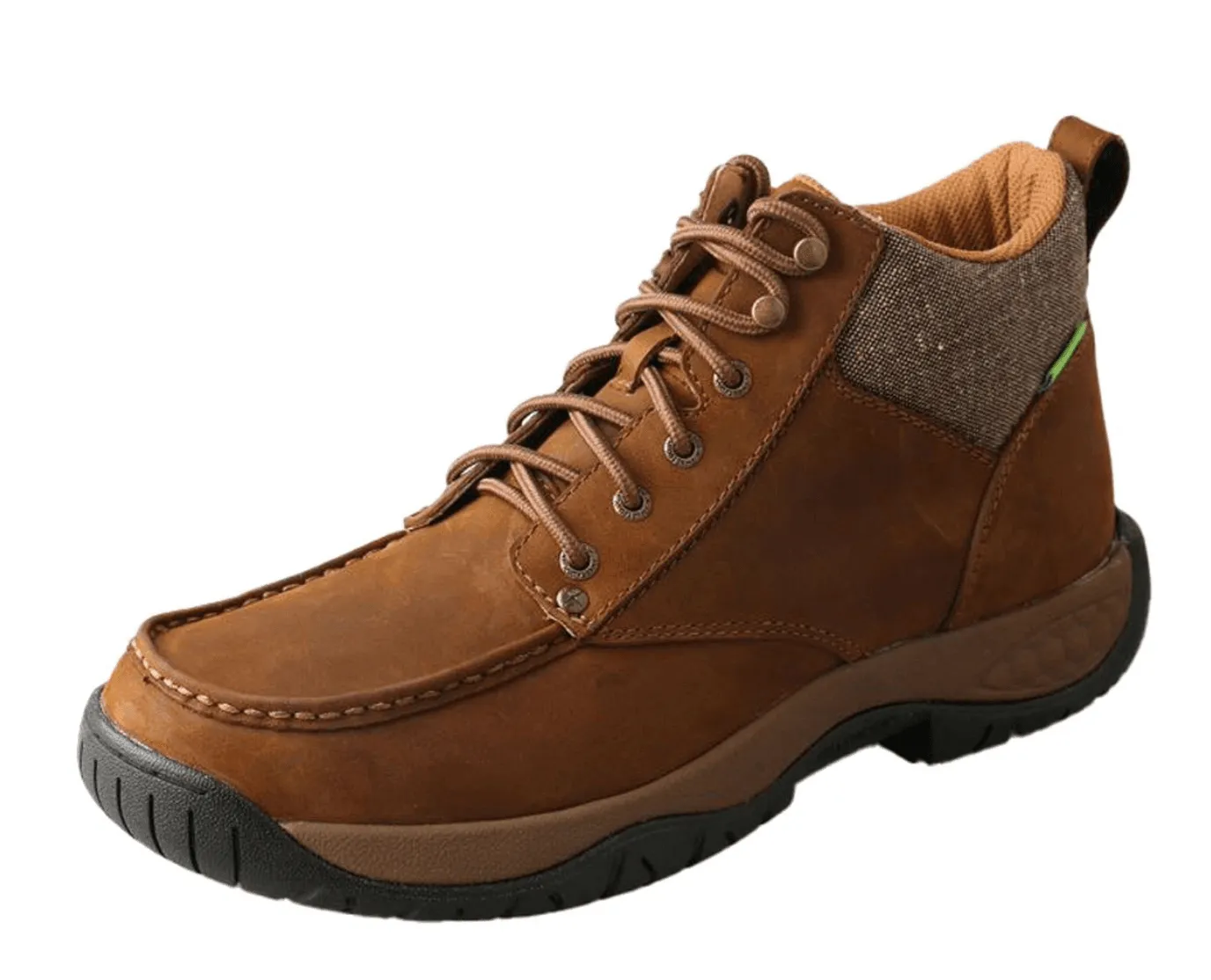 Twisted X Men's 4" Waterproof Acid Resistant Leather Work Boot Shoe MAXW001 reinforced sole