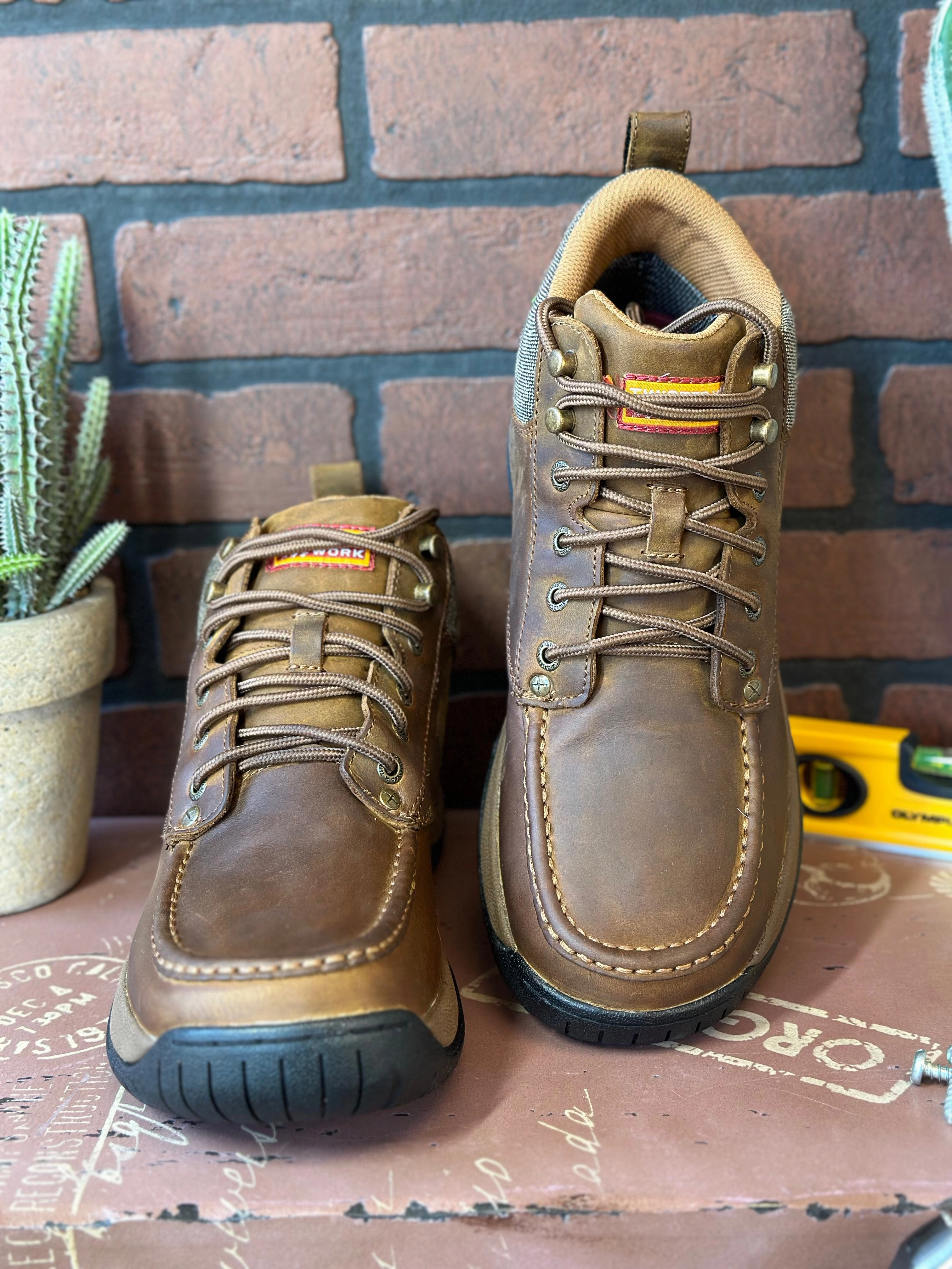 Trendsetting Style Twisted X Men's 4" Waterproof Acid Resistant Leather Work Boot Shoe MAXW001