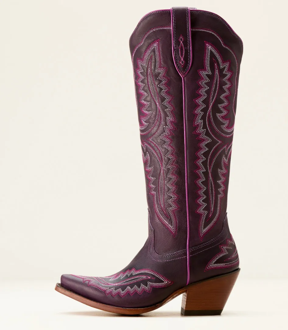 Ariat Women's Casanova Deep Amethyst Tall Western Cowgirl Boots 10053649 Korean Trend