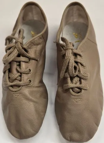 Lace Up Angel Mood Premier -- Split-Sole Jazz Shoe Oxford -- Tan