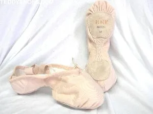 Pro Flex Canvas -- Split Sole Ballet -- Pink Grip Strong