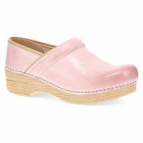 Professional | Milled Burnished | Pink - Clog - Dansko