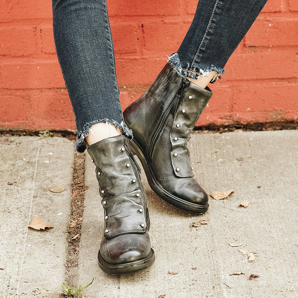 Miz Mooz Clara Women's Boot in Graphite - On The EDGE