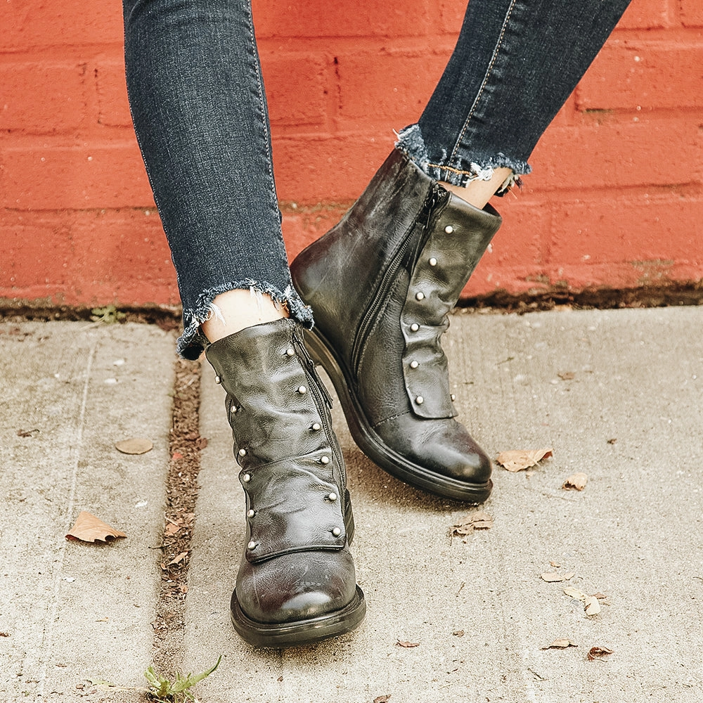 Miz Mooz Clara Women's Boot in Graphite - On The EDGE