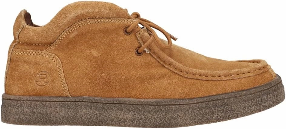 Slip On Roper Men's Lace Up Leather Faux Crepe Tan Suede Chukka Casual Shoes 0993-2780