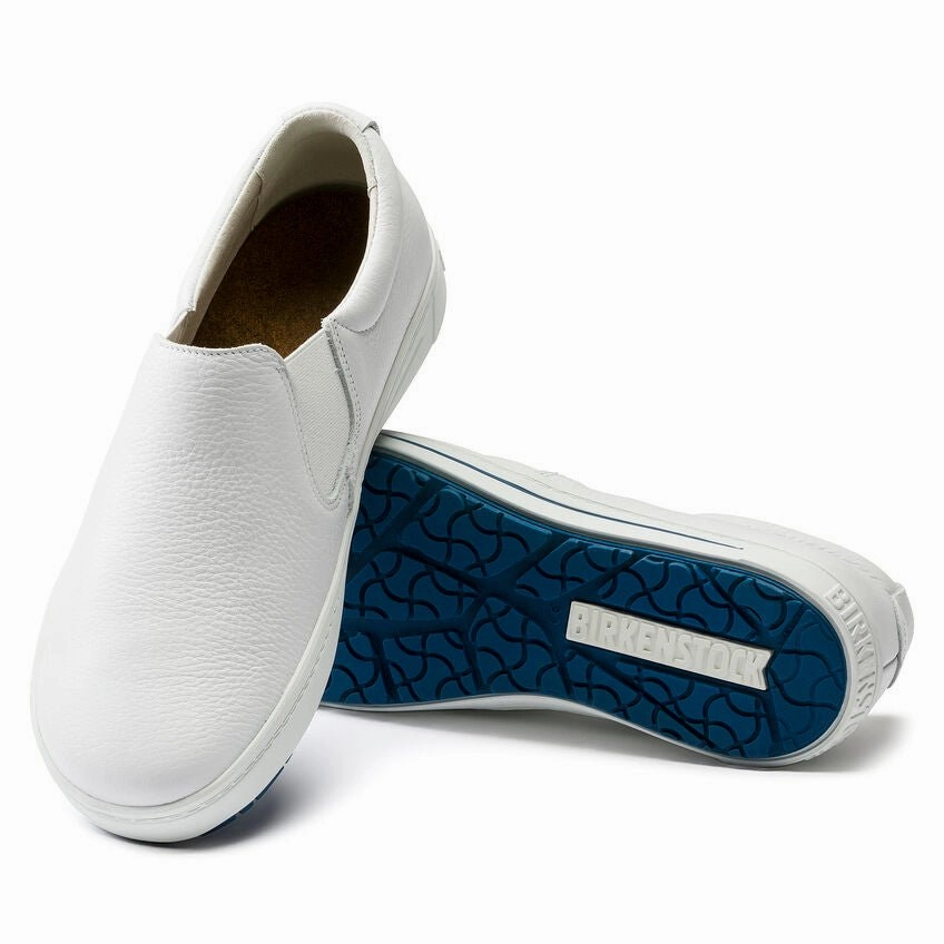 Stride Easy QO400 Slip On | Leather | White