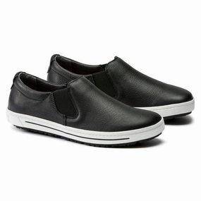 QO 400 Slip On | Leather | Black Quality