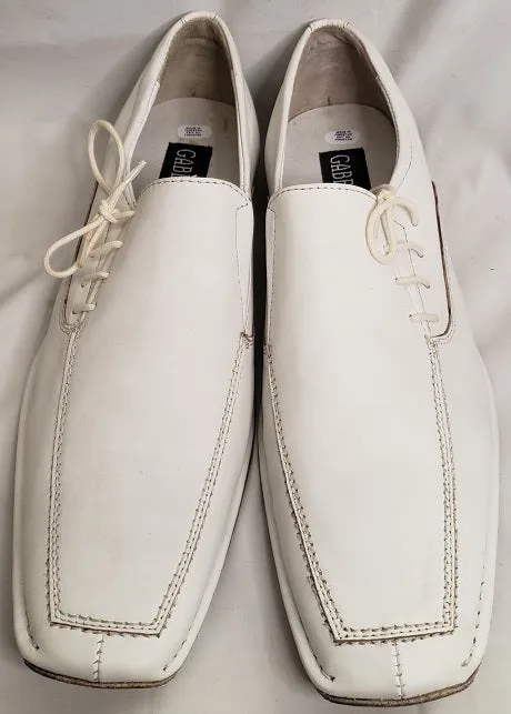 Sancho II -- Unisex Side Tie Salsa Oxford -- White Dance Floor