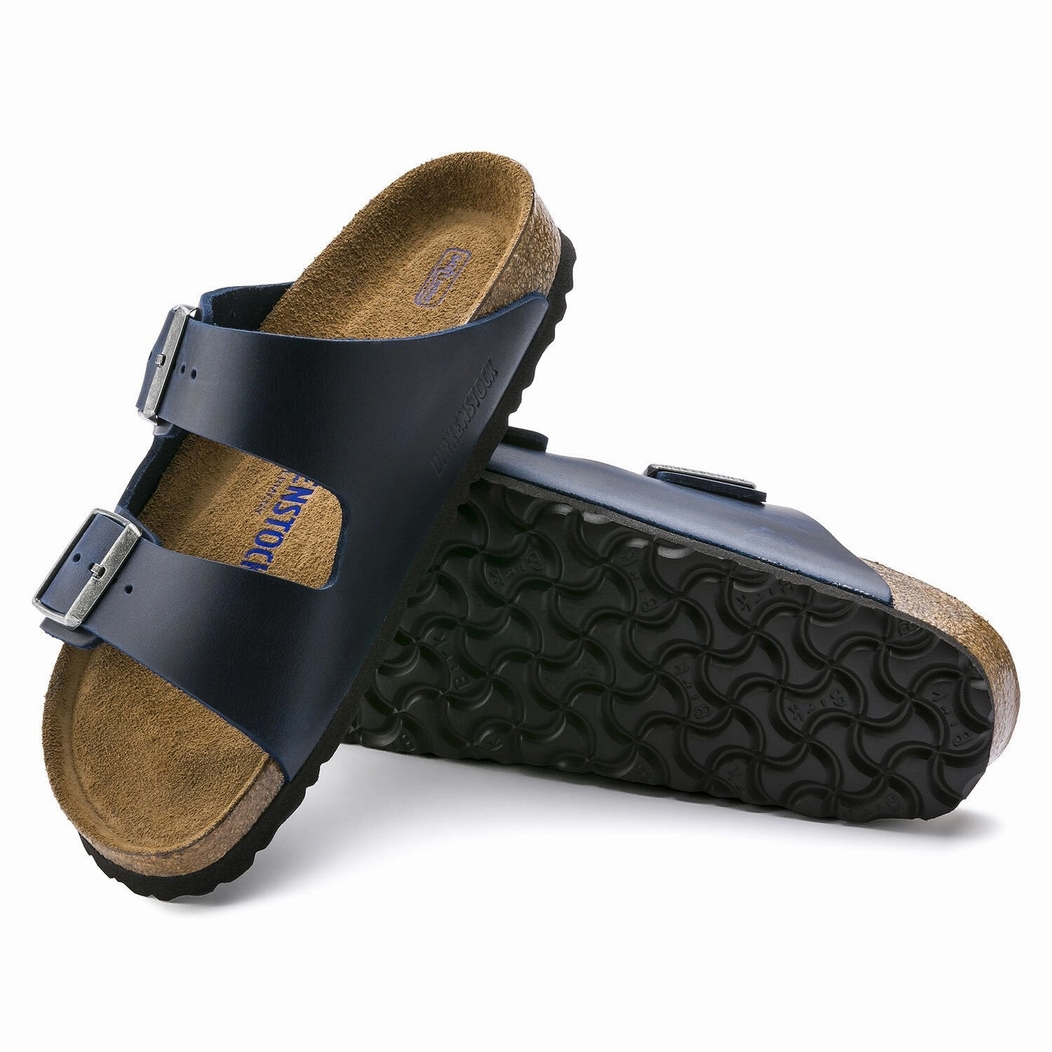Summer essentials Arizona | Soft Footbed | Oiled Leather | Blue