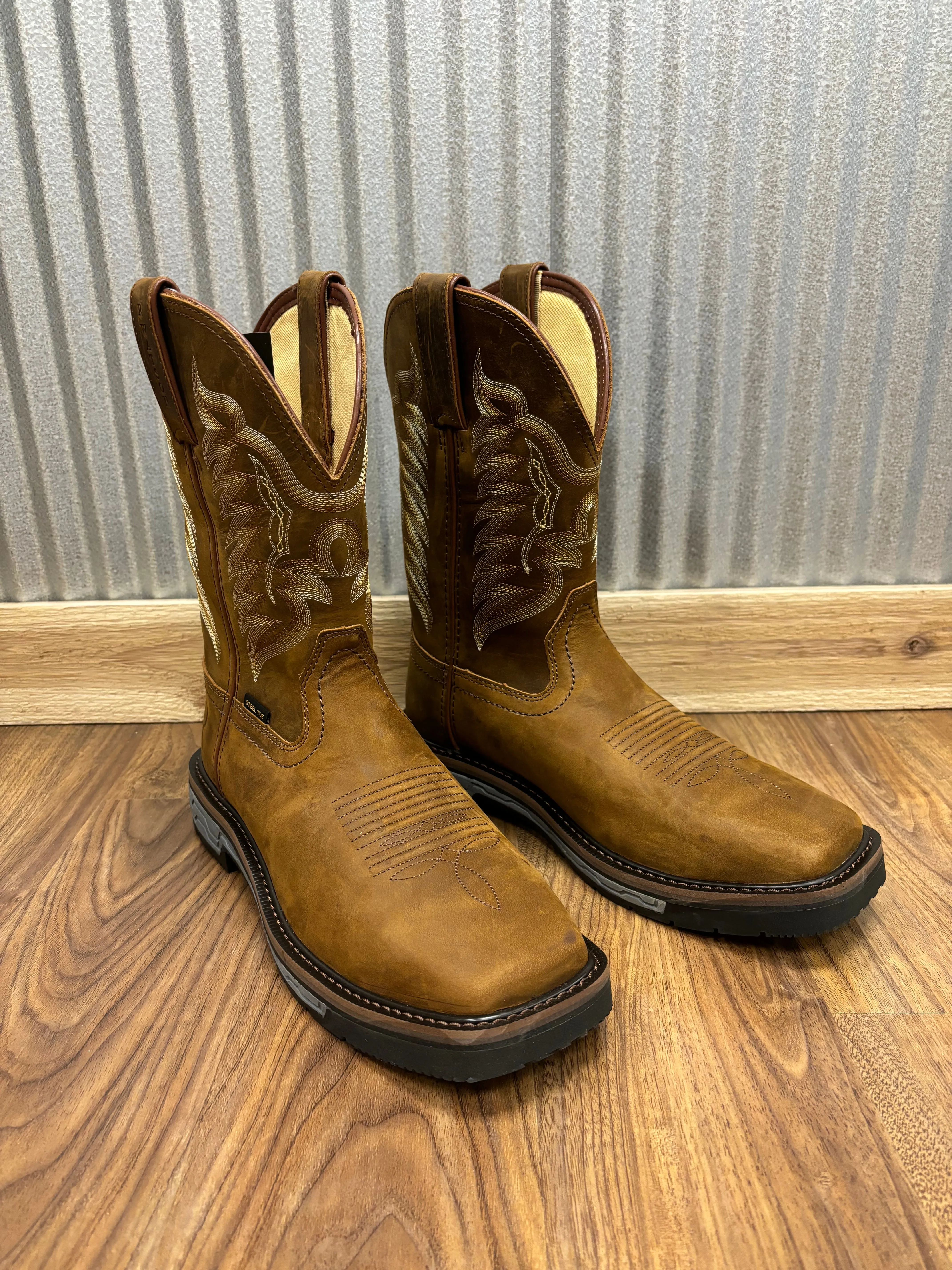 Shopping Lover Trail Use R. Watson Men's Crazy Horse Leather Steel Toe Work Boot RW1804-ST