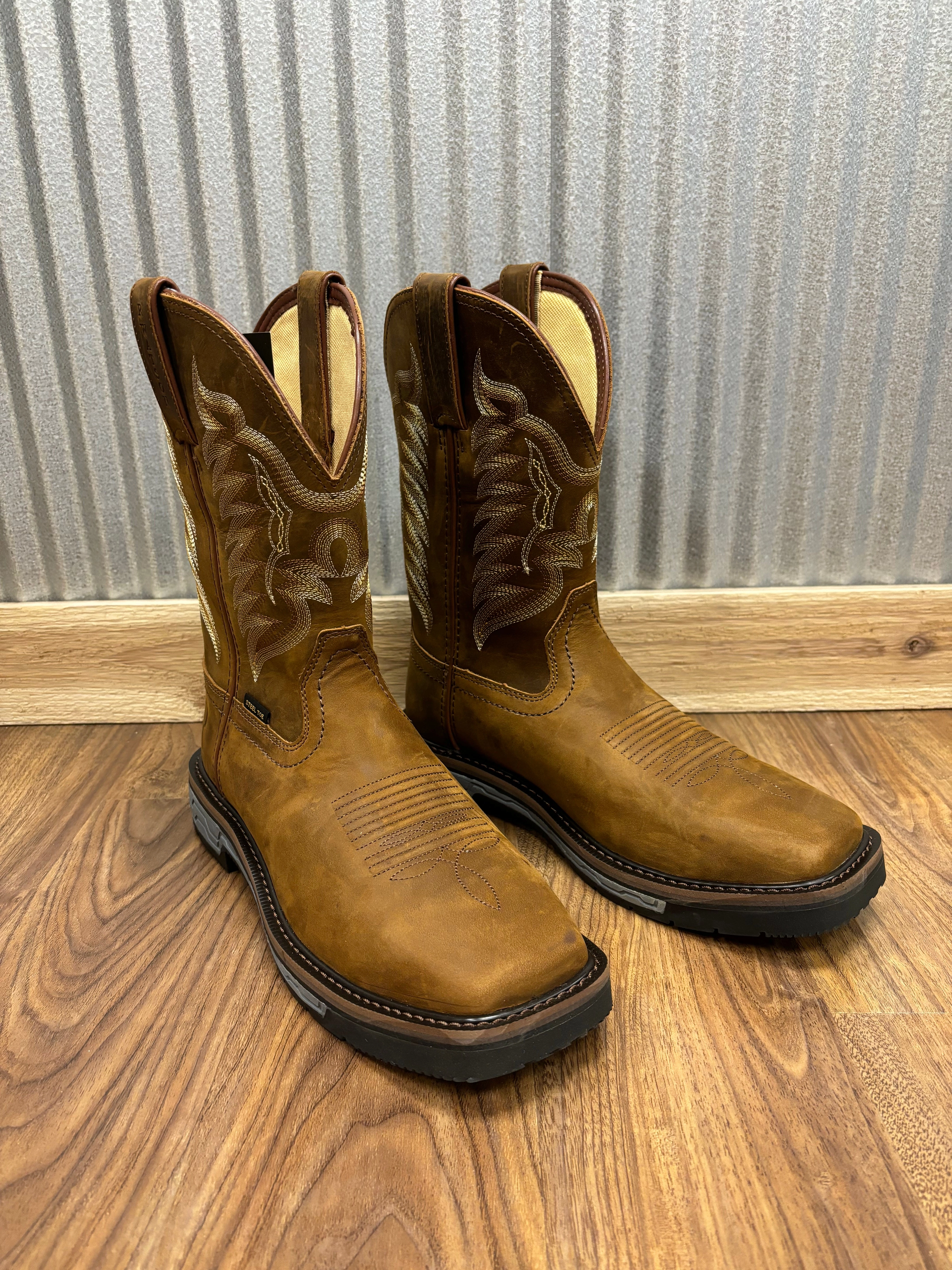 Shopping Lover Trail Use R. Watson Men's Crazy Horse Leather Steel Toe Work Boot RW1804-ST