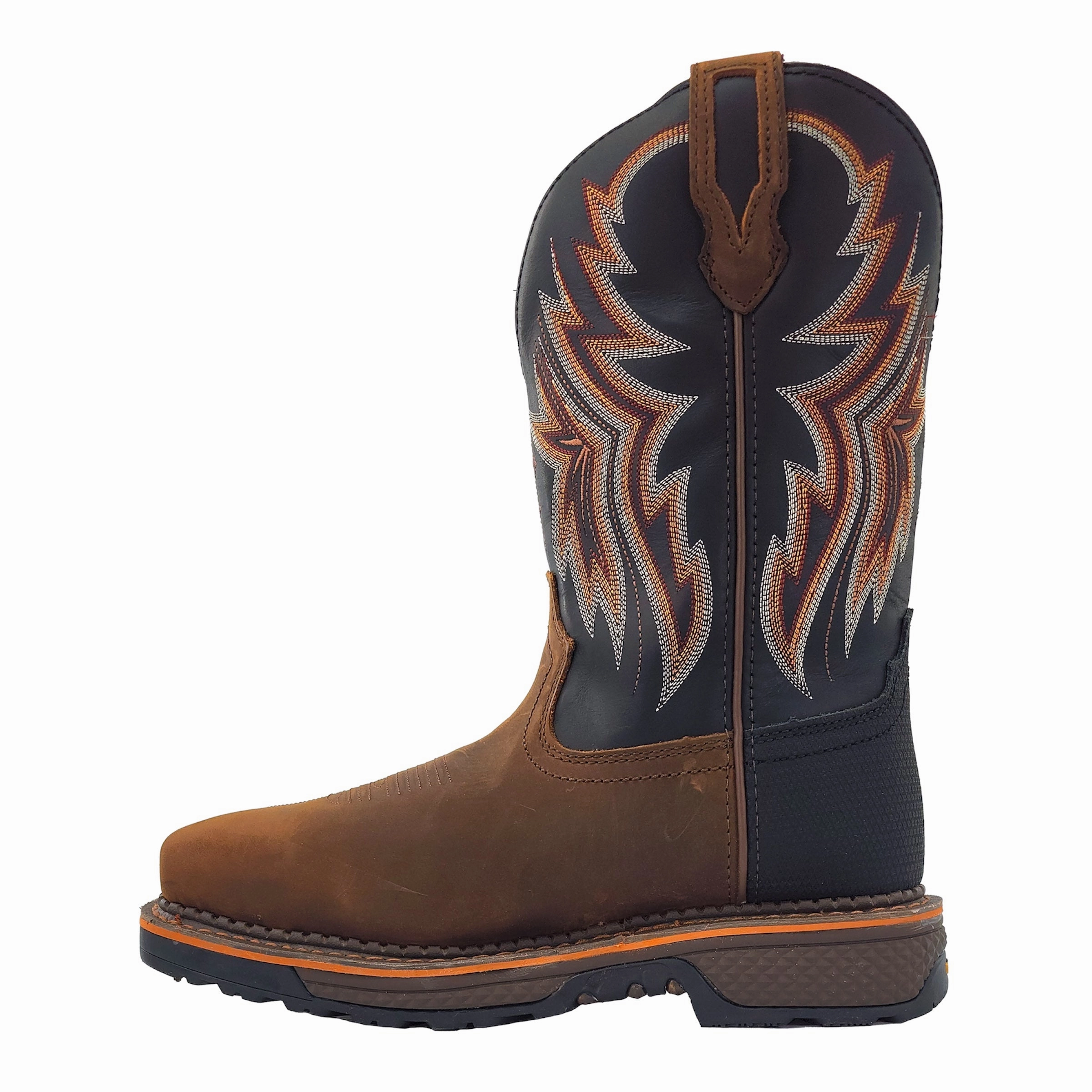 Ice Road R. Watson Men's Peanut Cowhide & Black Vibram Sole Waterproof Work Boots RW1204W