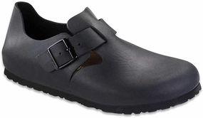 London | Oiled Leather | Black Buckle Fit