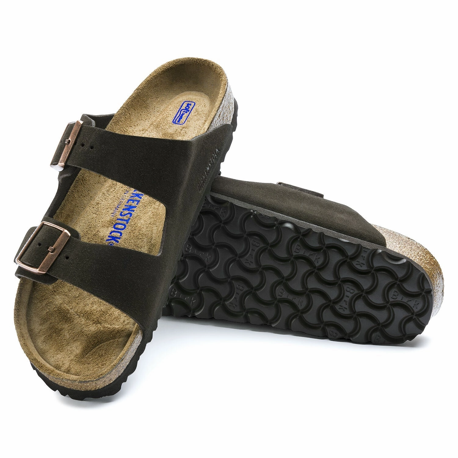 Yoga Base Arizona | Soft Footbed | Suede | Mocha