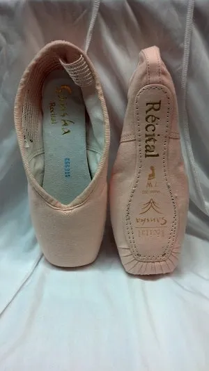 Retro Mood Wardrobe Base Recital -- Pointe Shoe -- Pink Canvas