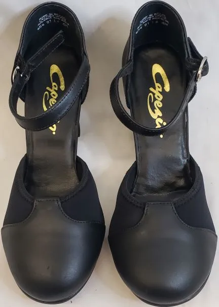 2" New Yorker -- Women's Flexible Character Shoe --  Black Game Edge Dry Base