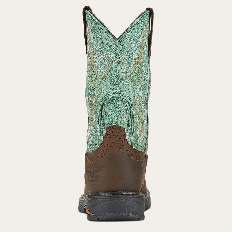 Industrial Strength Extra Support Gear Ariat Women's Tracey Pull On H20 Composite Toe Work Boots 10015405