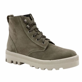 Canoe | Suede | Hunter Green Low Top