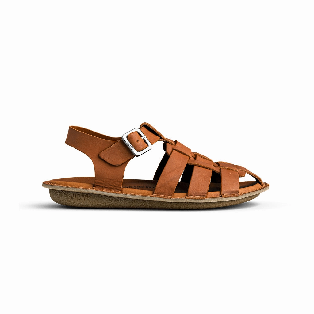 Capri | Leather | Cognac Brown Minimal Feel