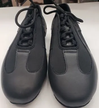 Reva -- Women's Practice Ballroom Oxford -- Black velcro
