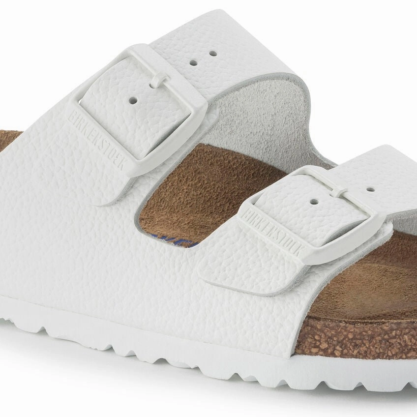 Arizona | Soft Footbed | Leather | White Elegant Mood Slip On Style