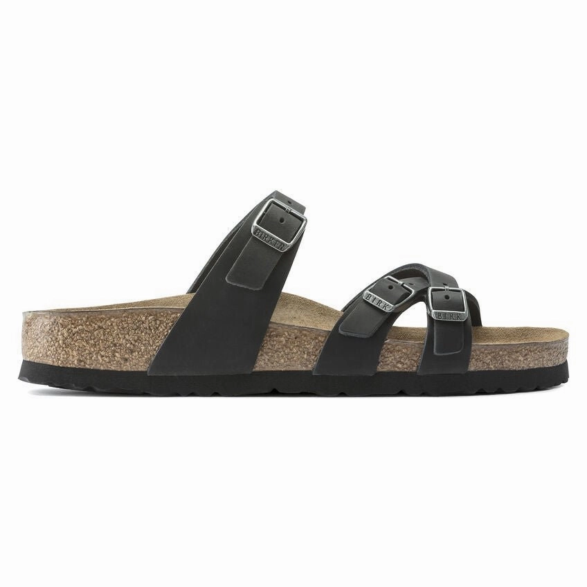 Franca | Oiled Leather | Black Tropic Mode quick dry