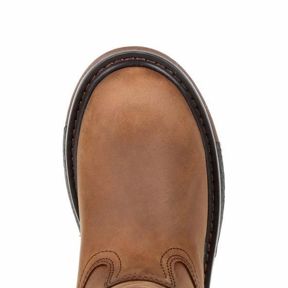 Korean Trend Rocky Childrens & Youth Original Ride Brown Waterproof Wellington Boots RKW0300