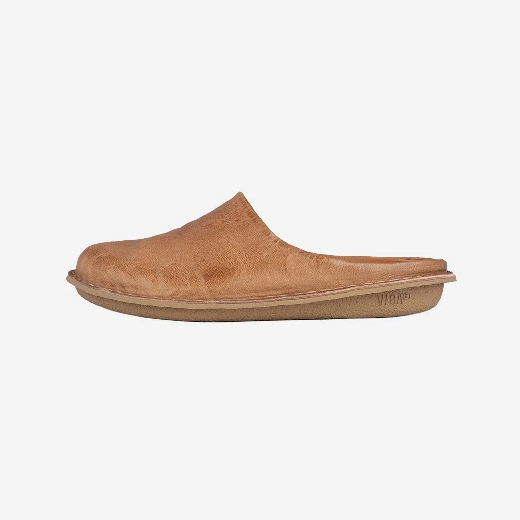 Roma | Leather | Fawn Tan Padded Neutral Base
