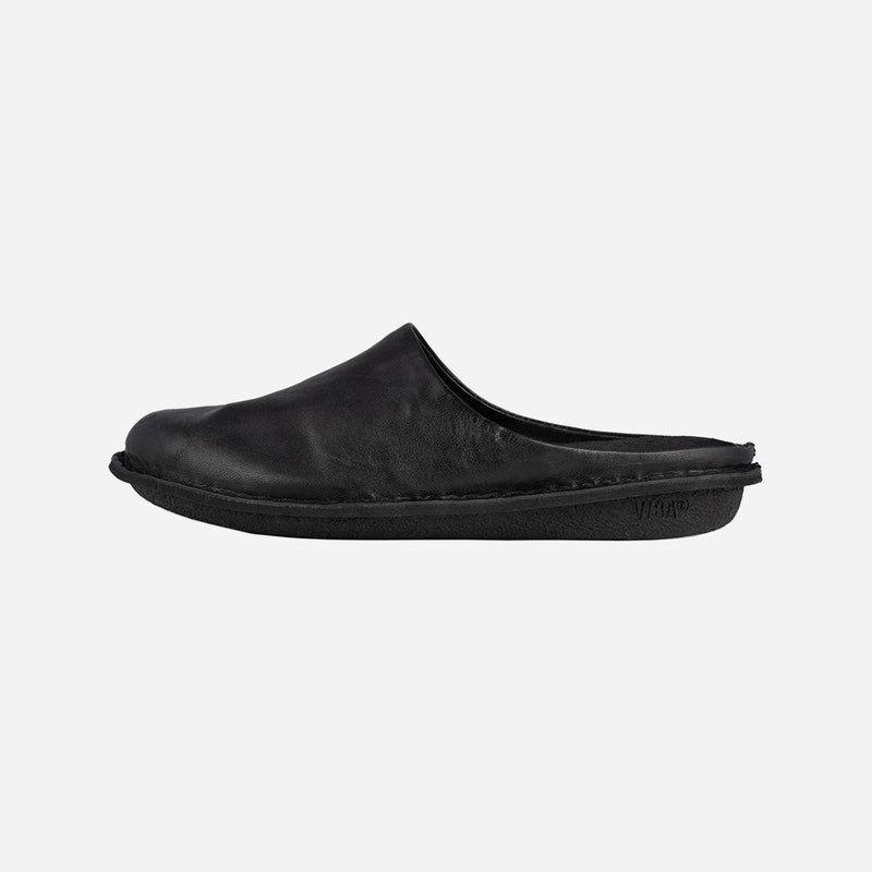 Roma | Leather | Preto Black - Clog - VIBAe