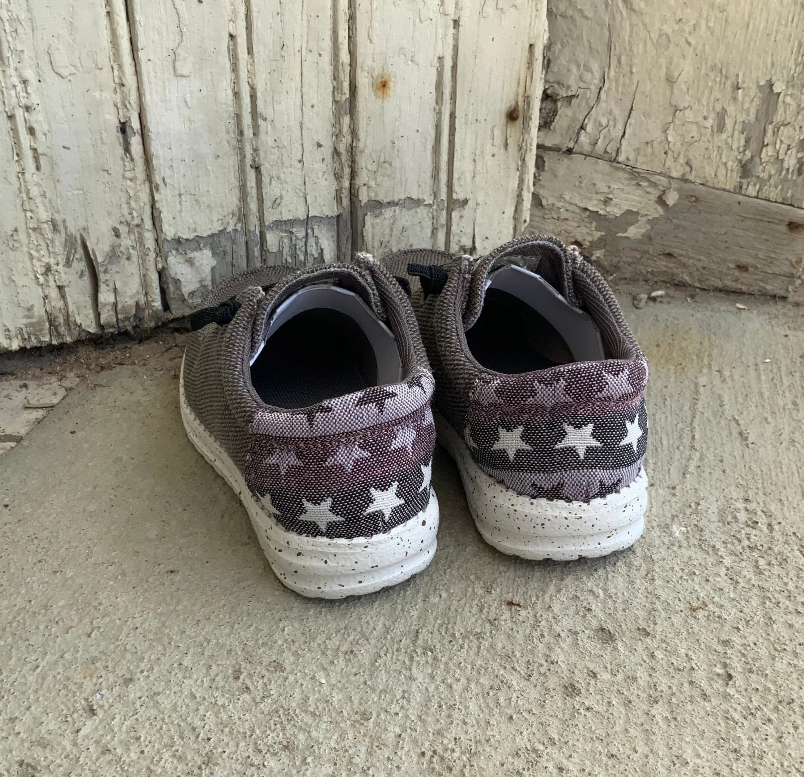 non-slip dry surface Roper Children/Youth Hang Loose Brown Canvas Slip On Laced Shoe 1793-2981