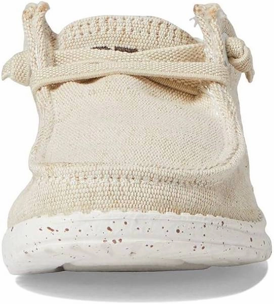 Strap Durable Design Roper Children/Youth Hang Loose Tan Canvas Slip On Laced Shoe 1793-3012