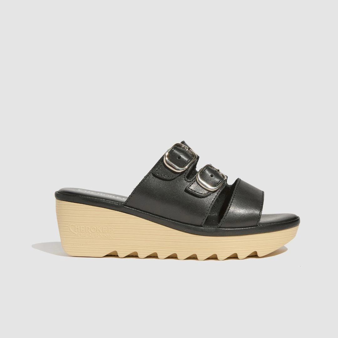 Rubber Sole Charlotte Mid Beep Black Natural Bottom